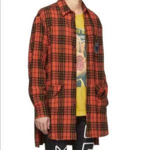 Gucci plaid flannel shirt